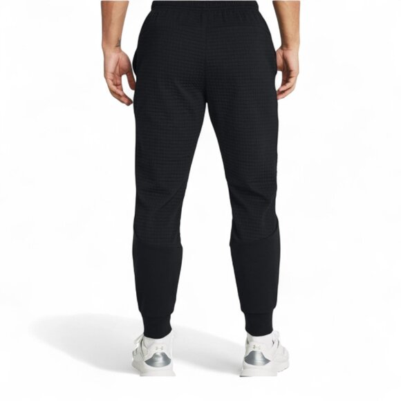 Under Armour Unstoppable Fleece Grid Joggers Men’s Size 2XLT Black 1386544-001 - Picture 3 of 7
